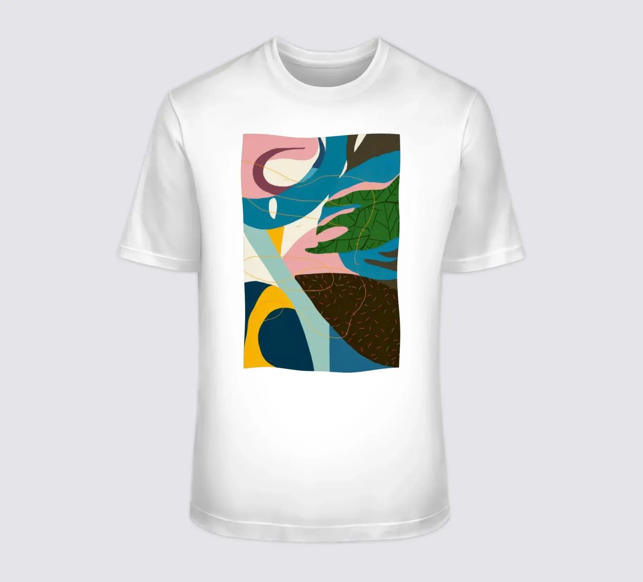 Flusso astratto dinamico t-shirt da Bring Haven