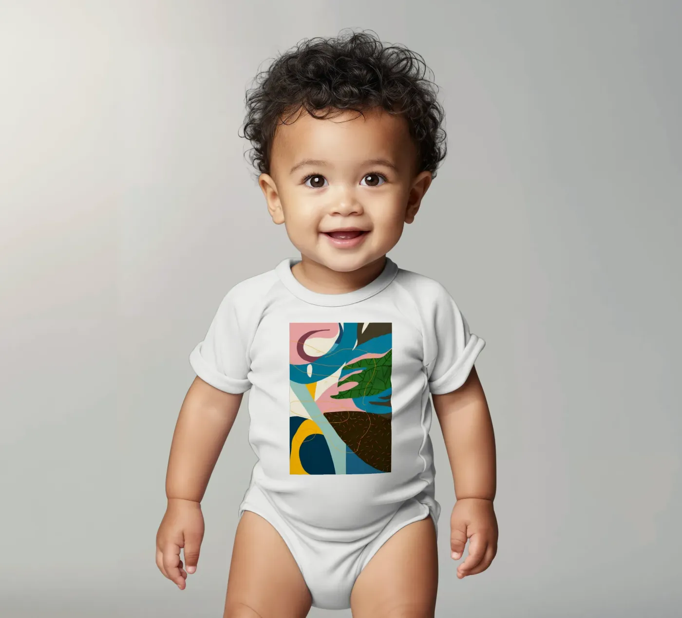 Dynamic Abstract Flow body bébé de Bring Haven