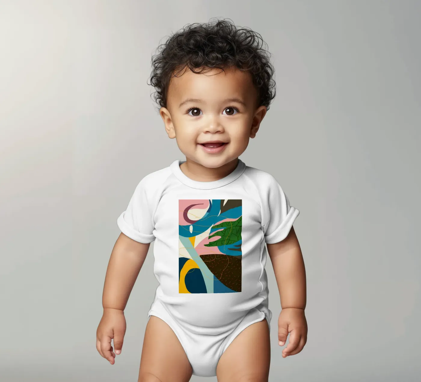 Dynamic Abstract Flow body bébé de Bring Haven