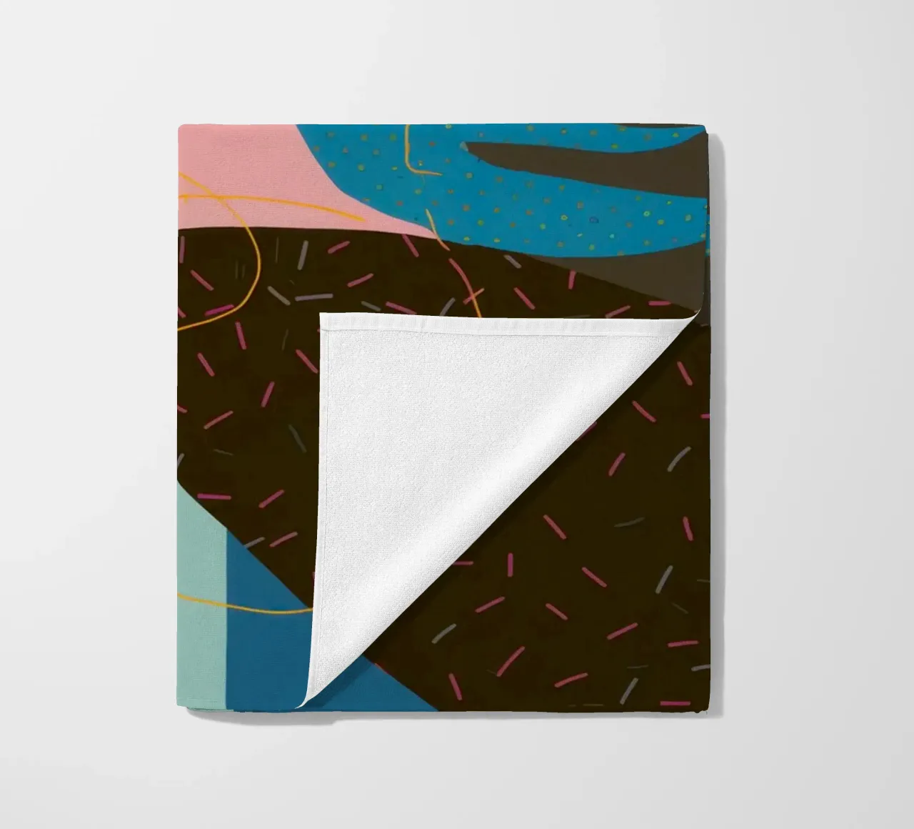 Flusso astratto dinamico telo mare da Bring Haven