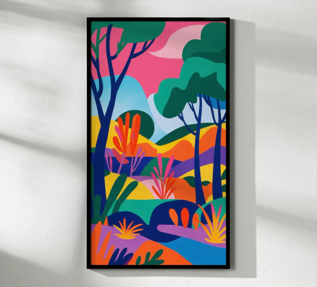 Paesaggio da sogno vibrante poster da Frosh Pallete