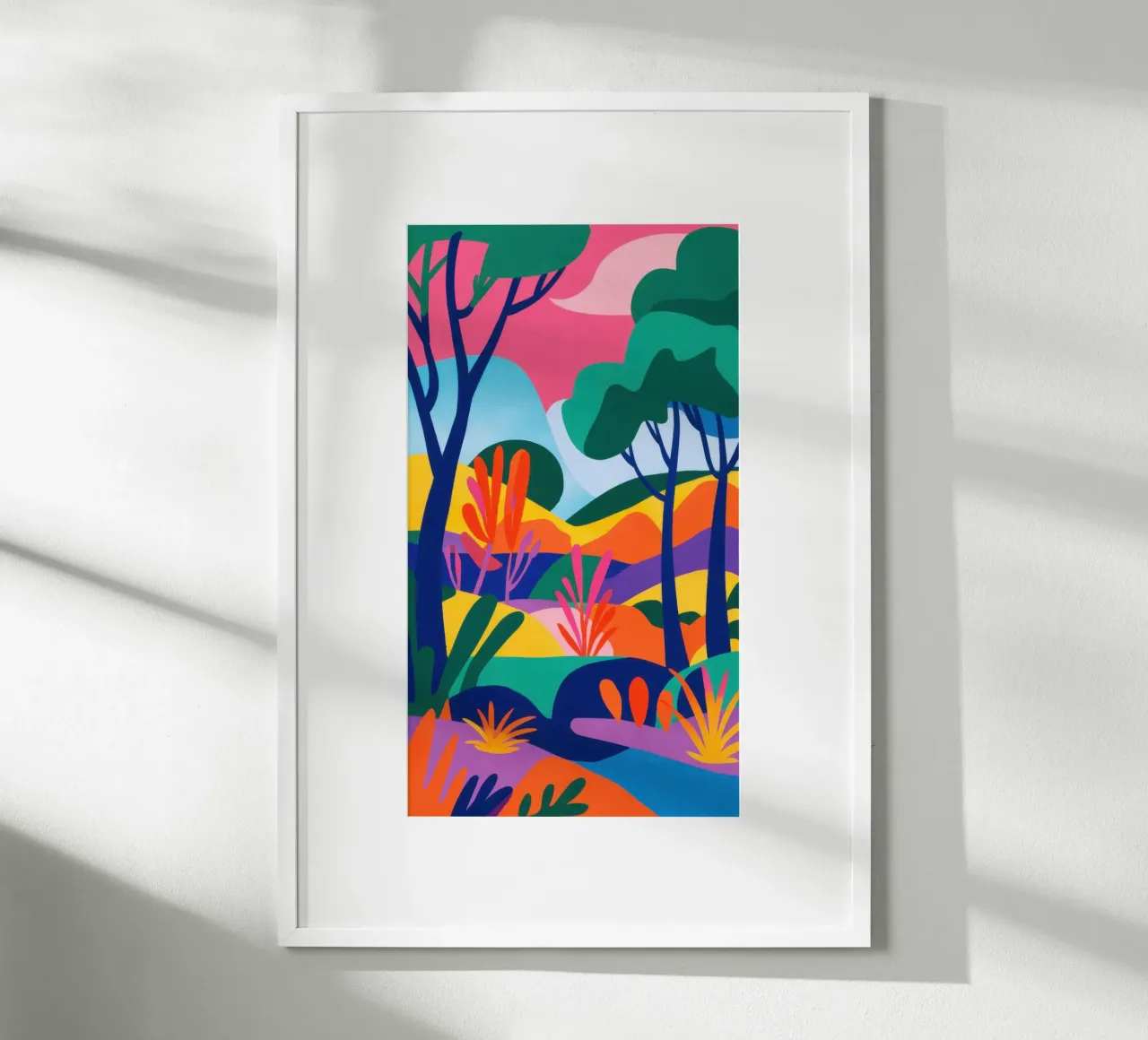 Paesaggio da sogno vibrante poster da Frosh Pallete