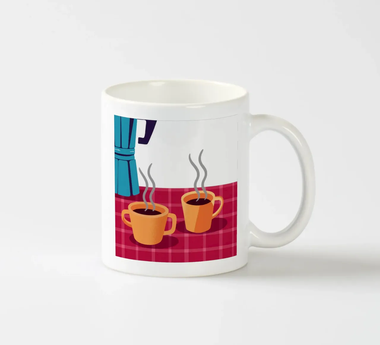 Rituale mattutino condiviso tazza in ceramica da Solar Paint
