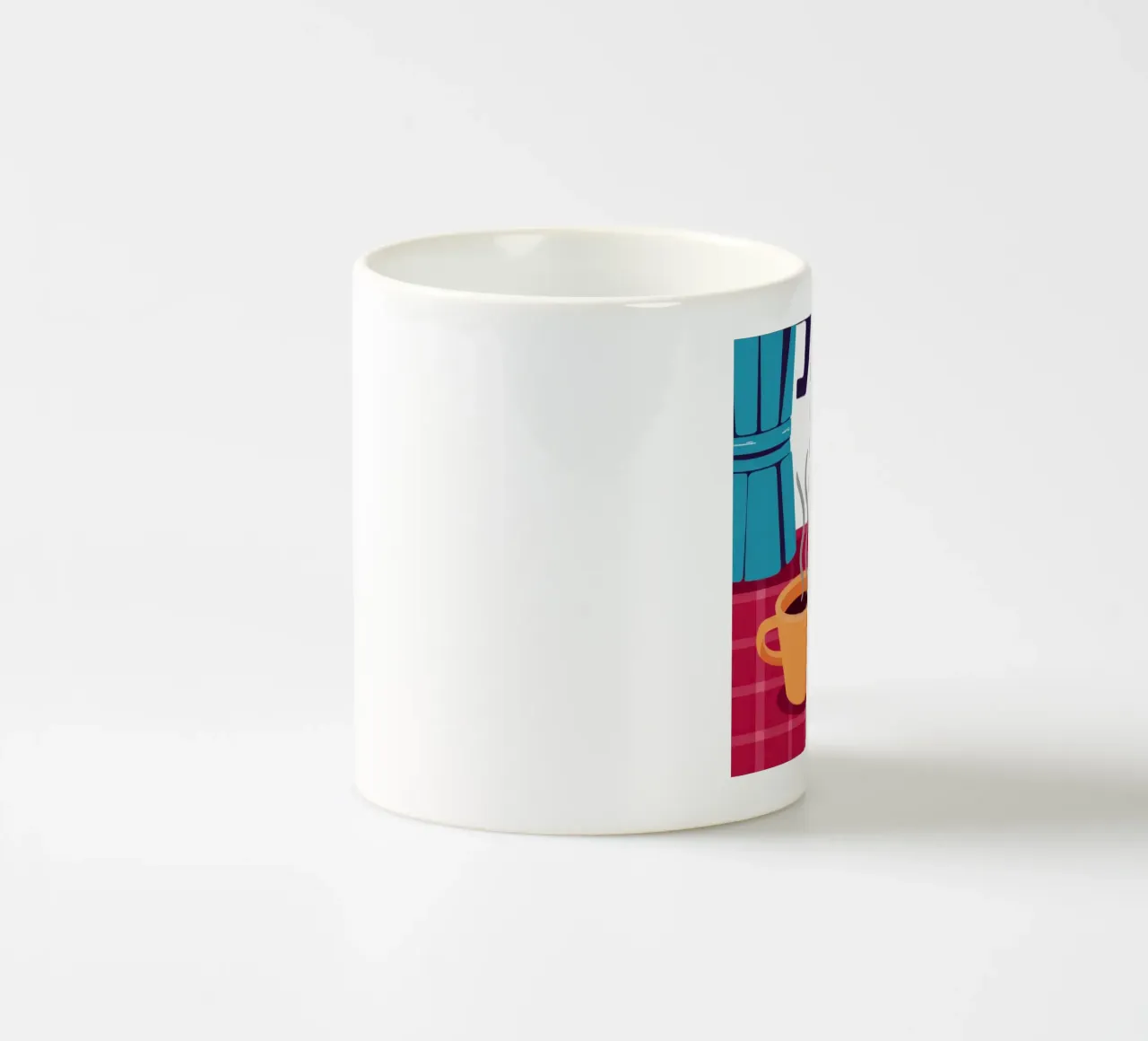 Rituale mattutino condiviso tazza in ceramica da Solar Paint