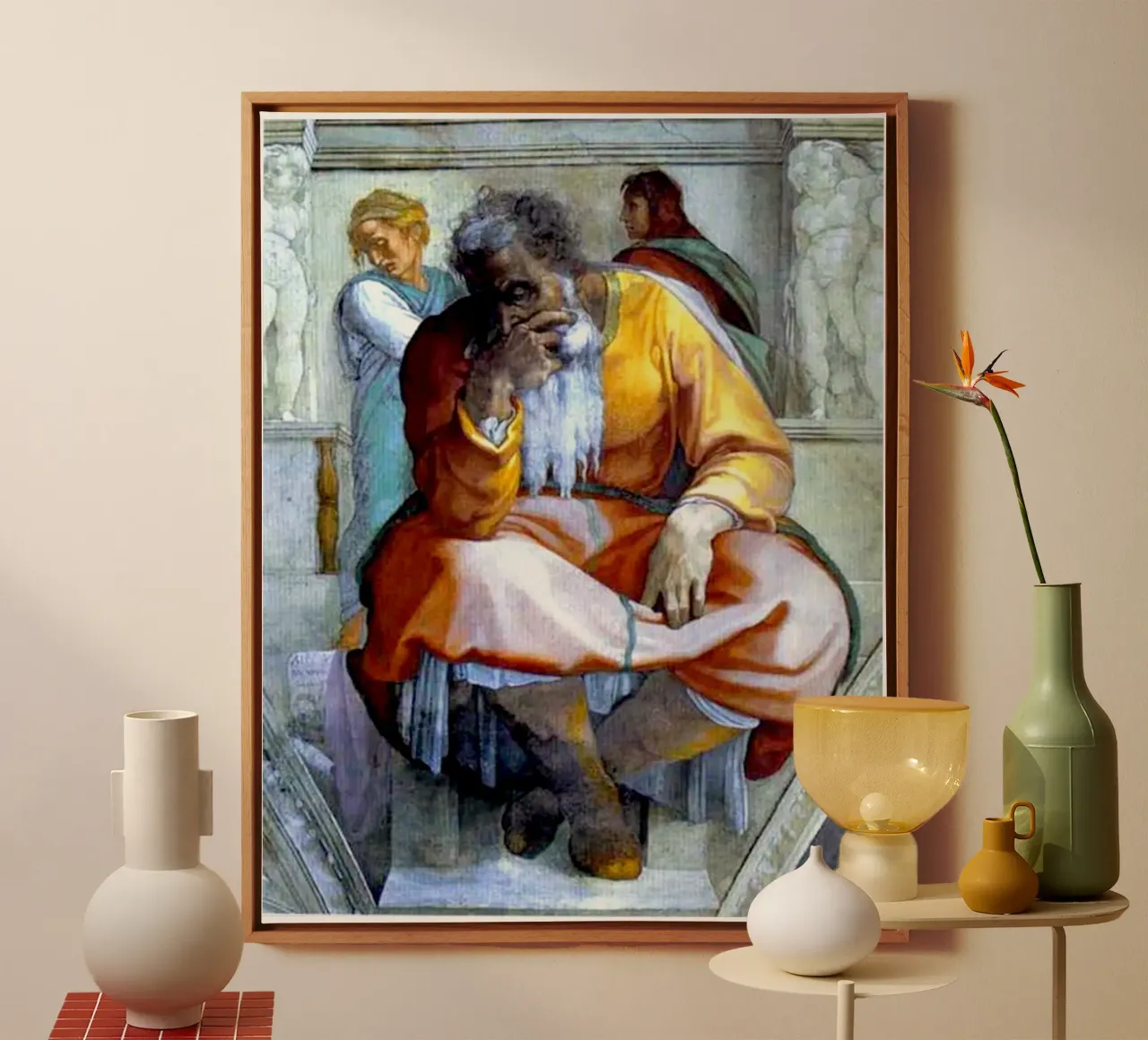 Originally Artistic Abstract canvas with Floater frame by https://www.juniqe.com/uk/shop/Henndraws