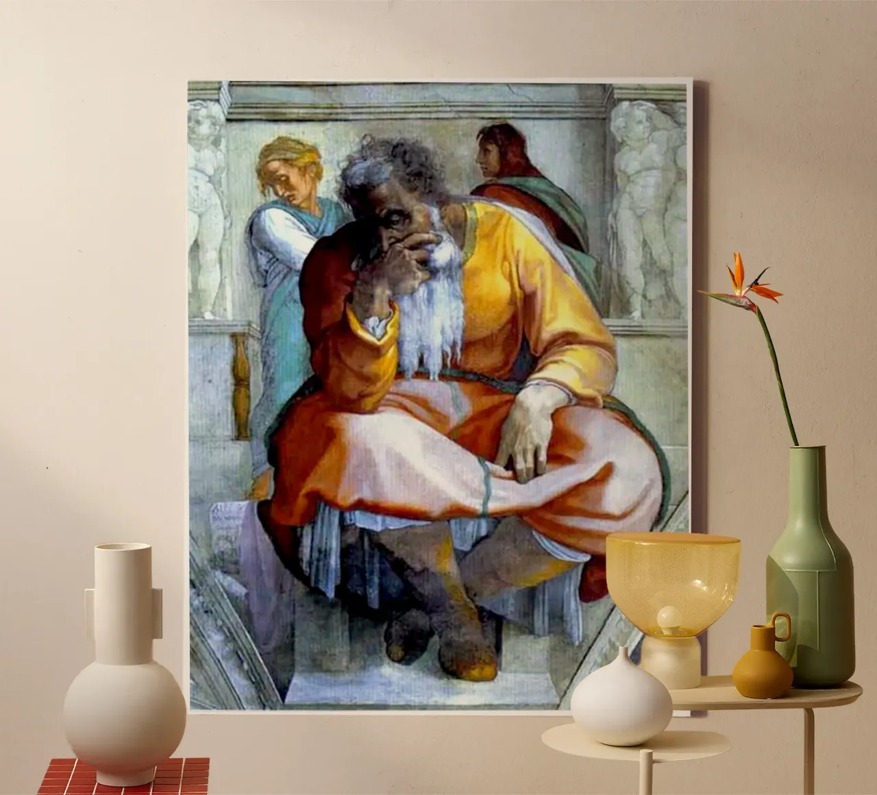 Originally Artistic Abstract canvas with Floater frame by https://www.juniqe.com/uk/shop/Henndraws
