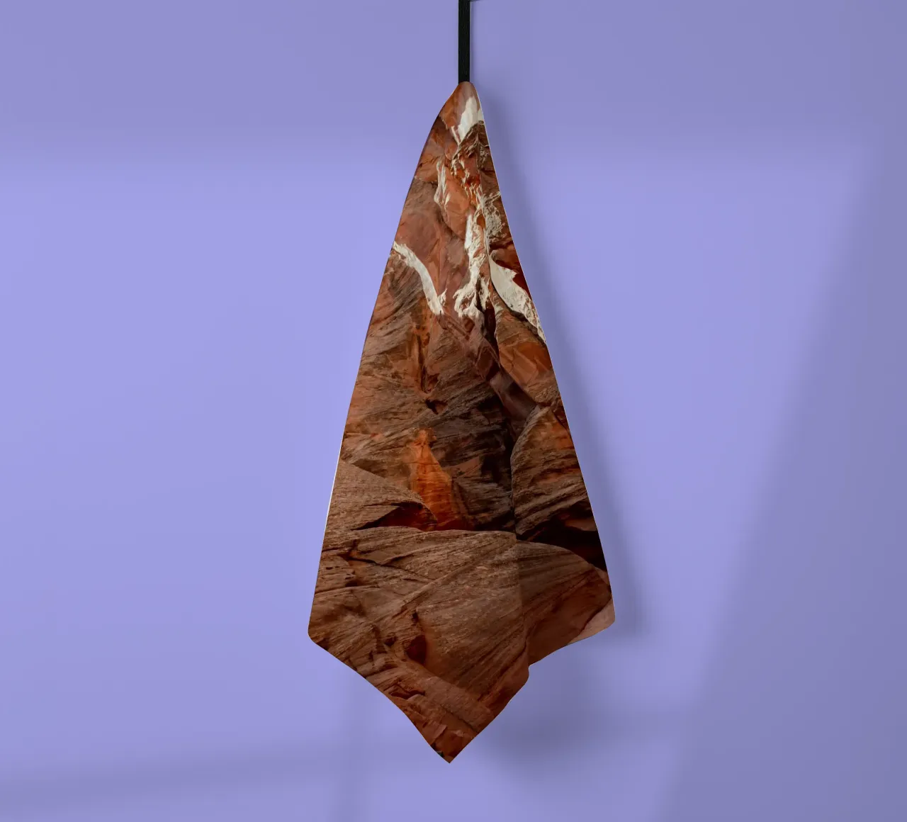 erosion slot canyon tea towel by animal story home