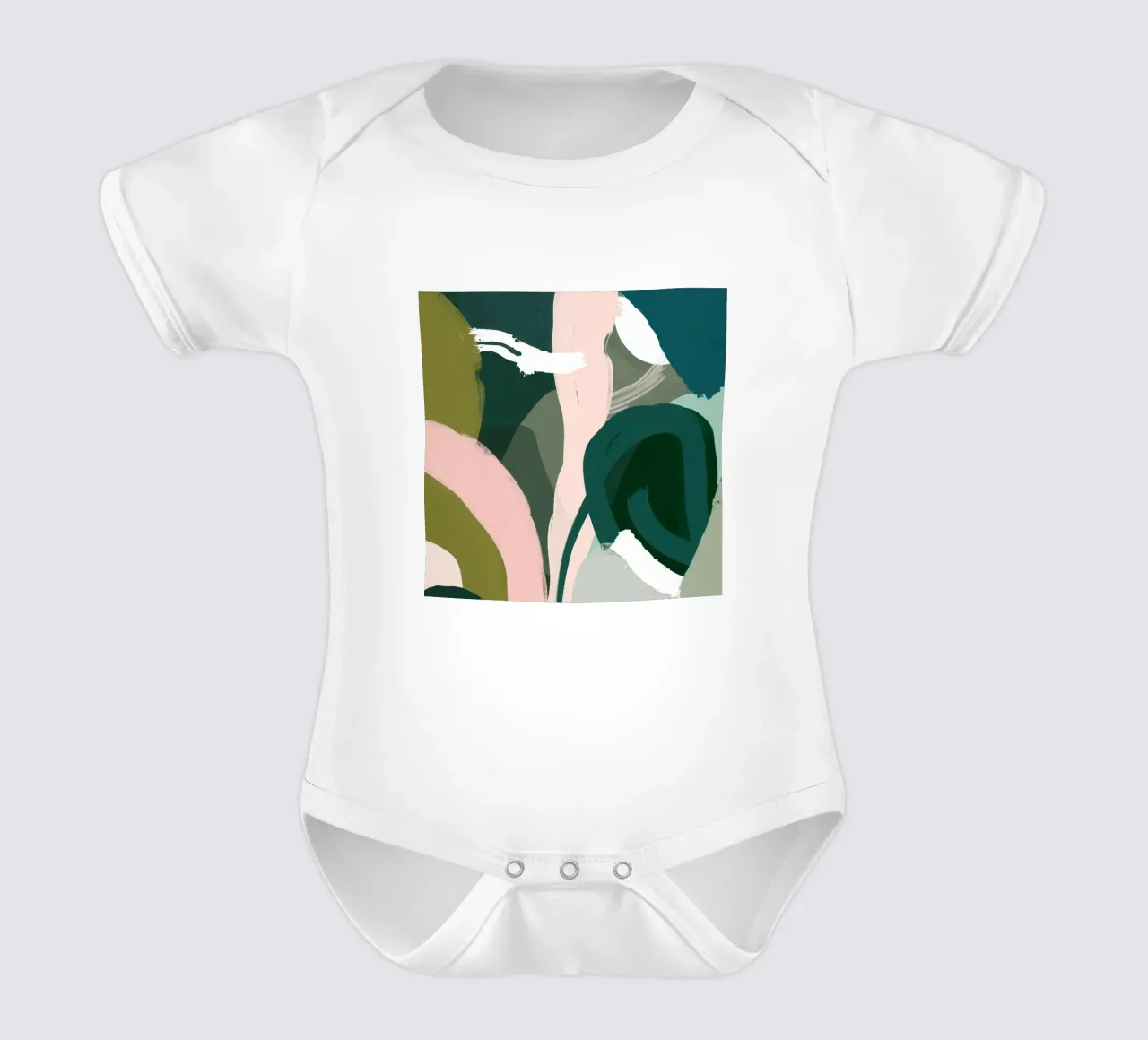Giardino dei colpi gentili body neonato maniche corte da Bring Haven