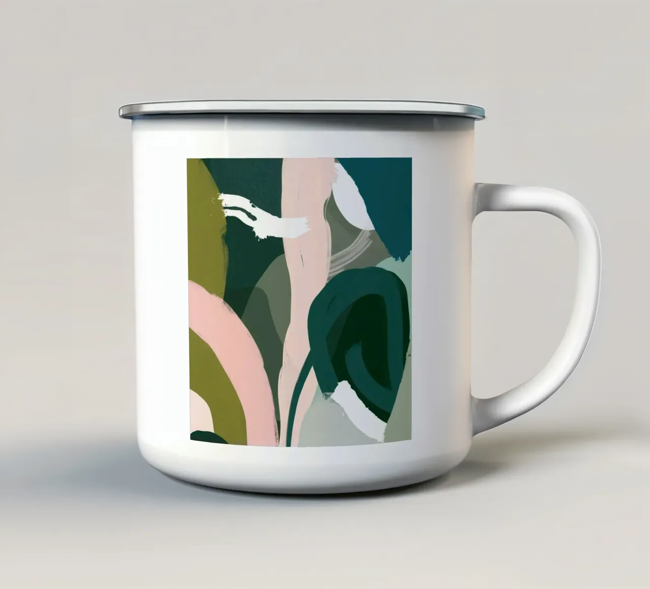 Giardino dei colpi gentili tazza in smalto da Bring Haven