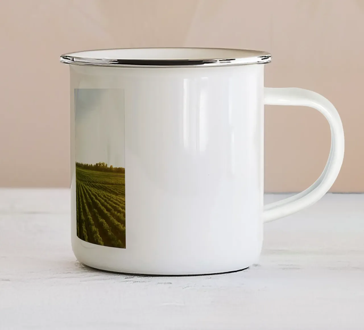 horizon trees tazza in smalto da Horsire