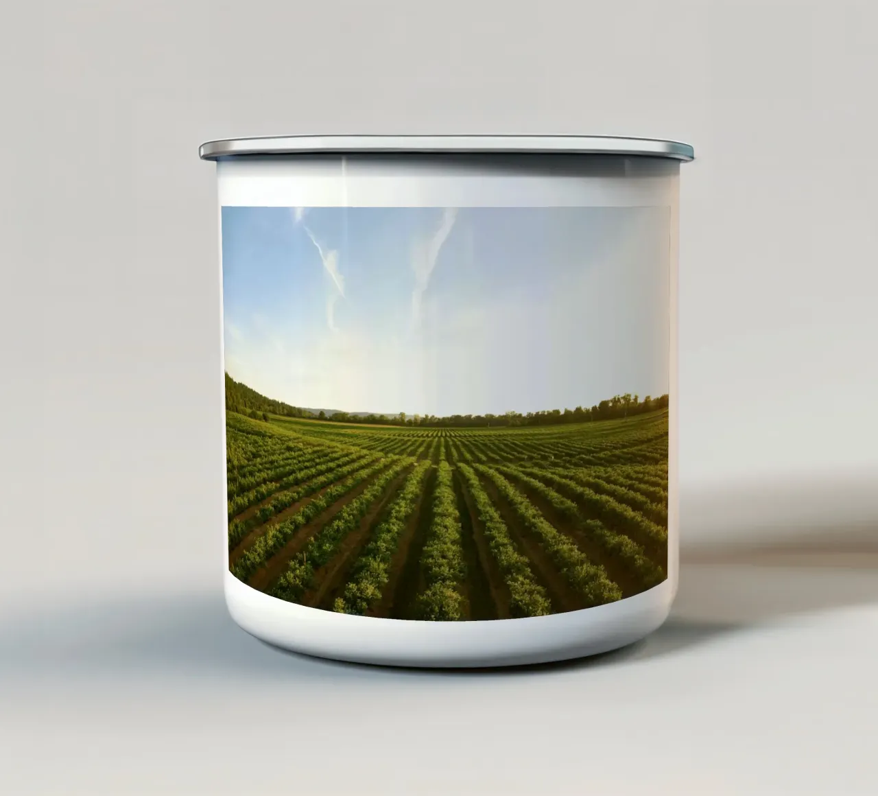horizon trees tazza in smalto da Horsire