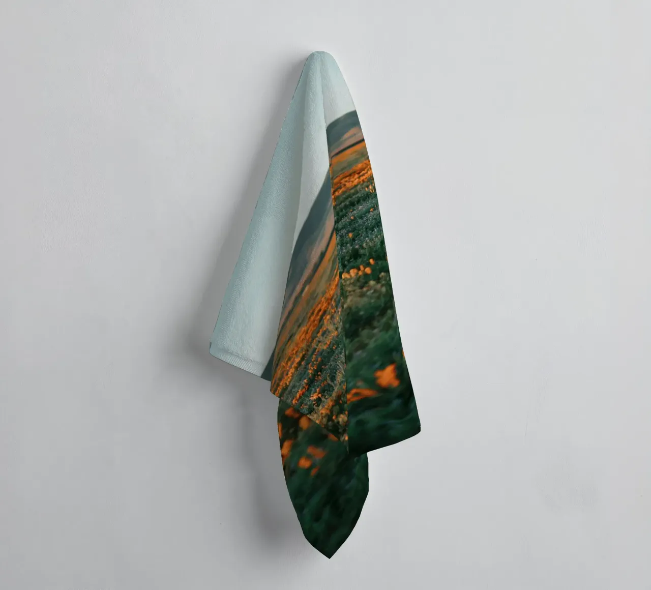 daylight hills towel by animal story home