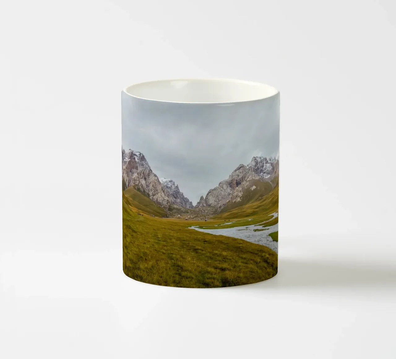 natural scenery water ceramic mug by Horsire