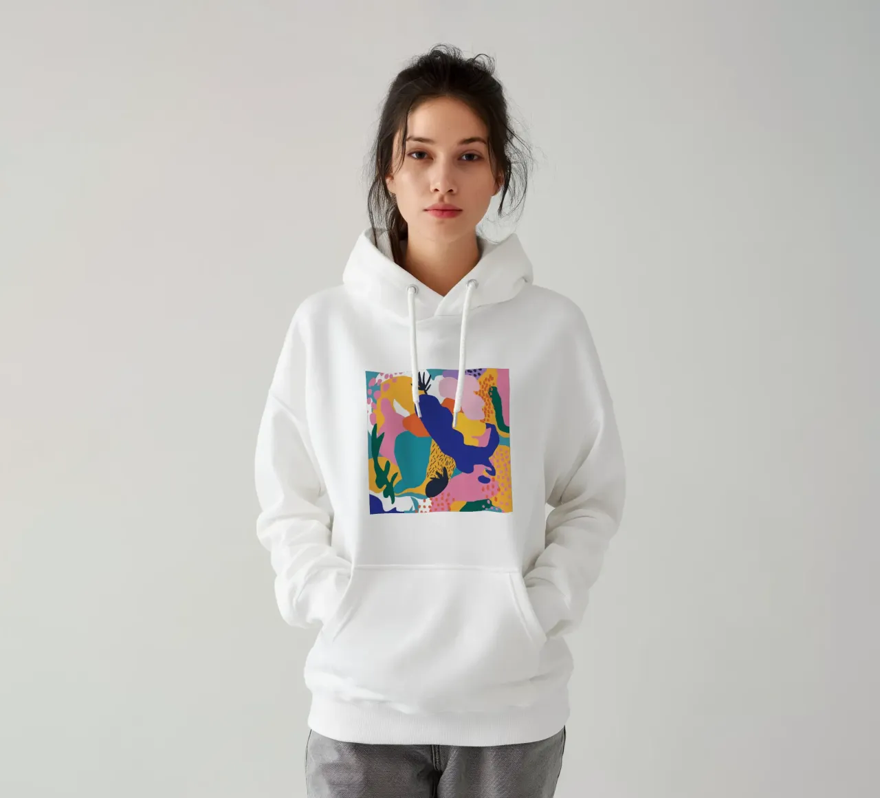 Forme umane cromatiche felpa con cappuccio da Frosh Pallete