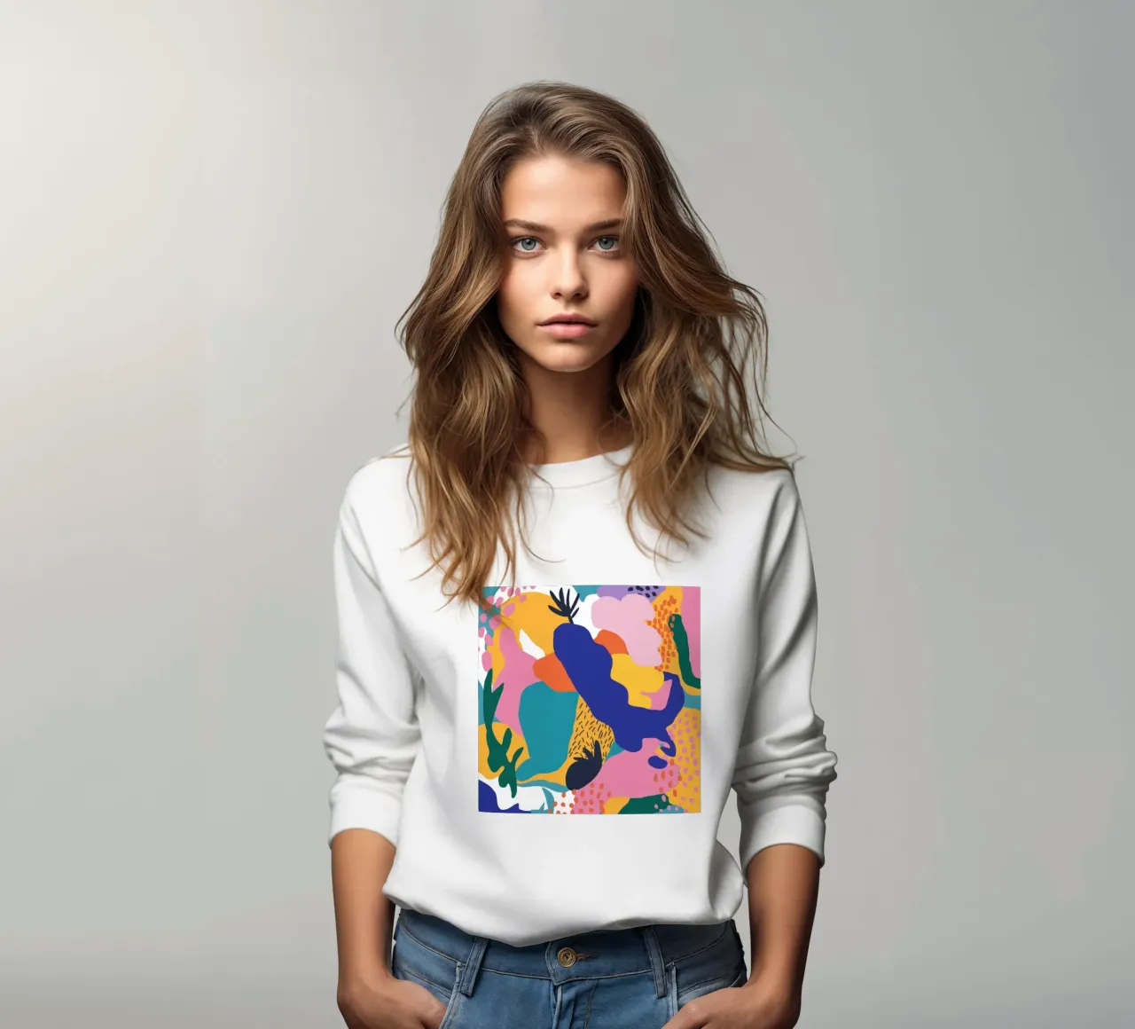 Forme umane cromatiche felpa da Frosh Pallete