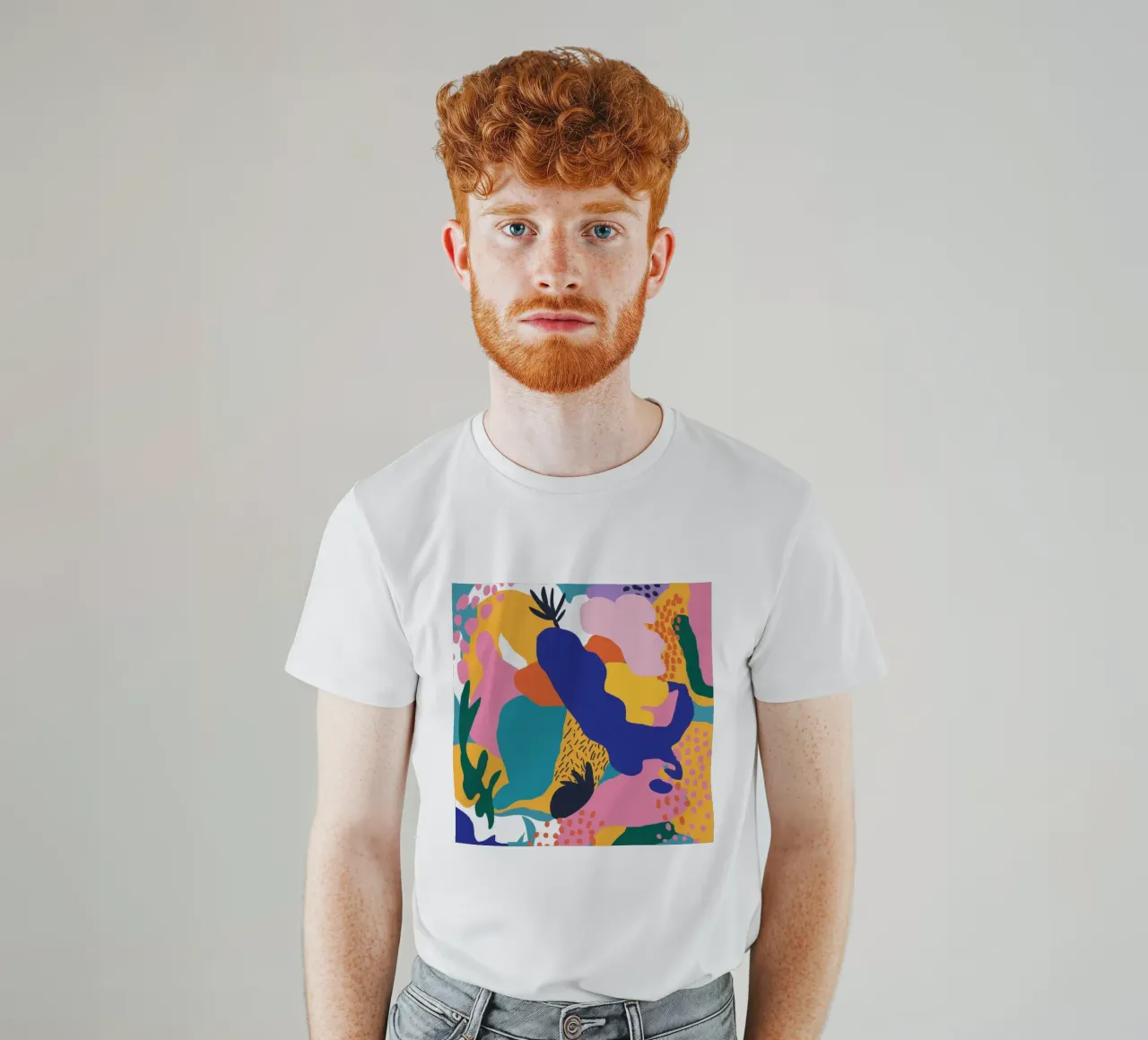 Forme umane cromatiche t-shirt da Frosh Pallete