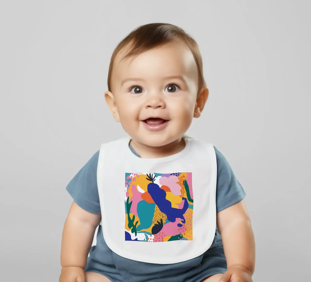 Forme umane cromatiche bavaglino da Frosh Pallete