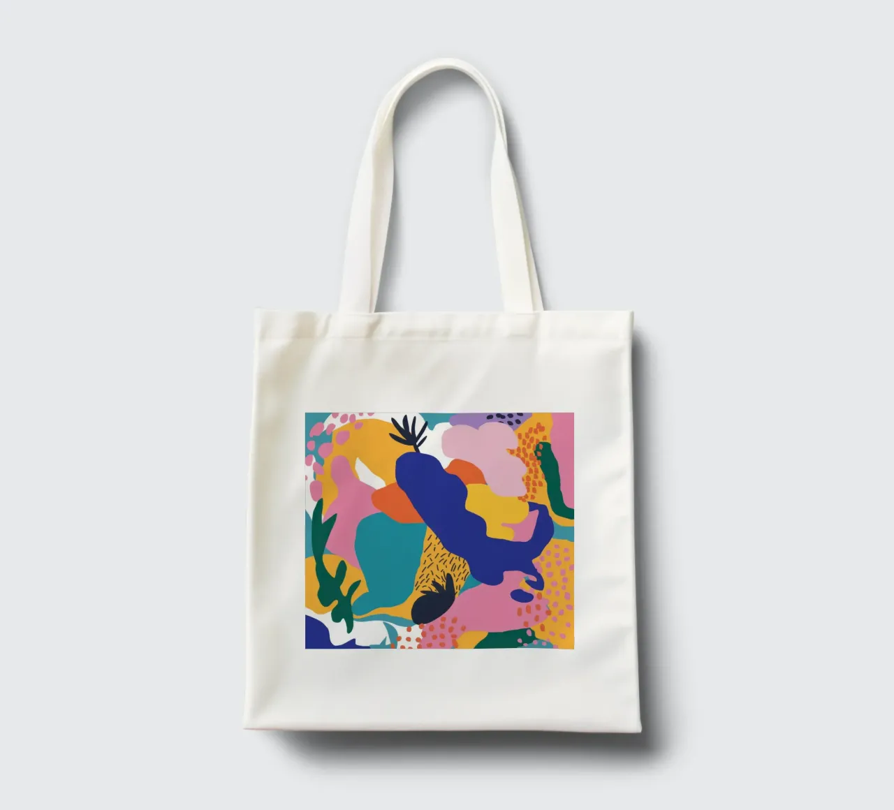 Forme umane cromatiche borsa in juta da Frosh Pallete