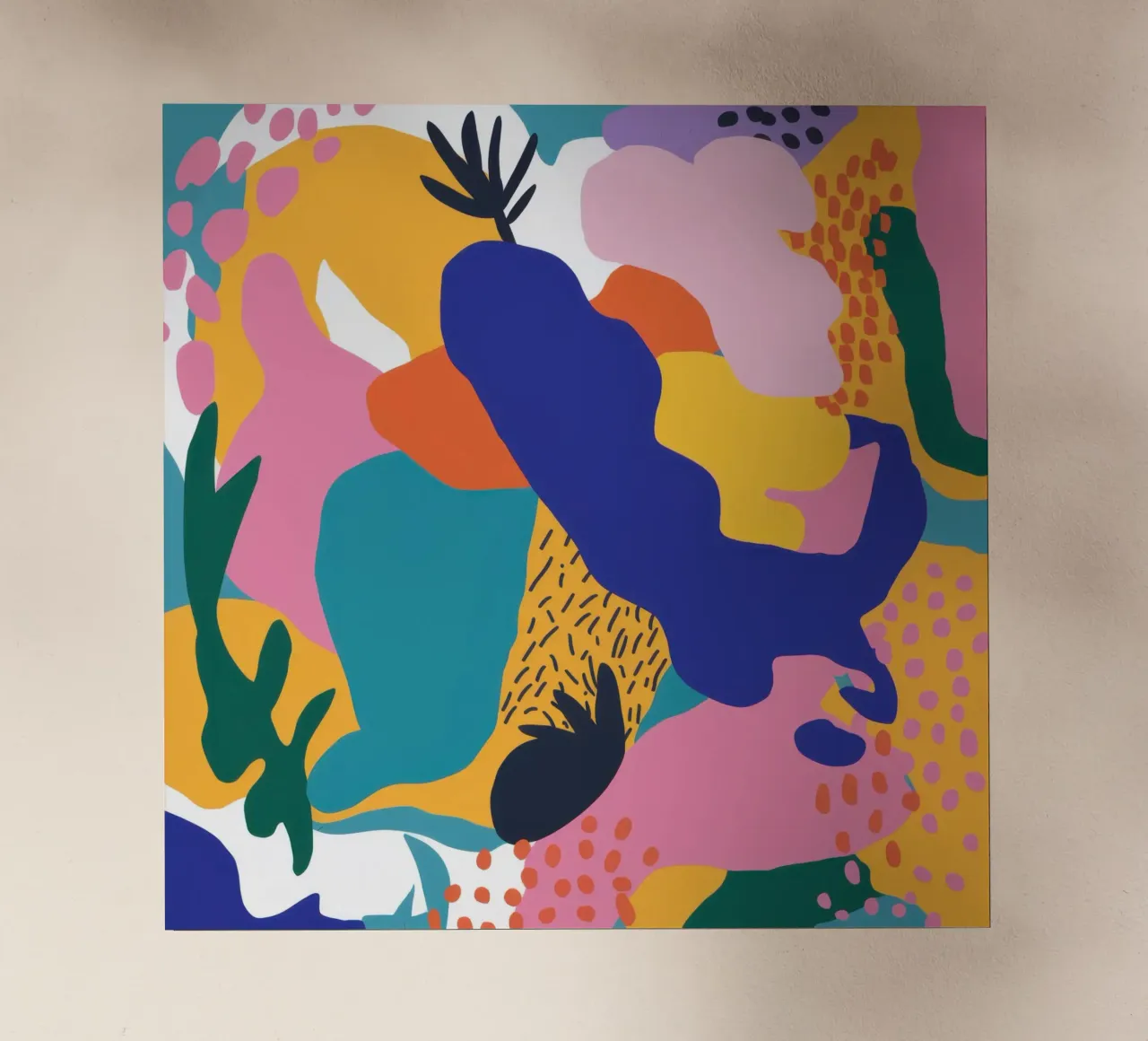 Forme umane cromatiche pellicola backlit da Frosh Pallete