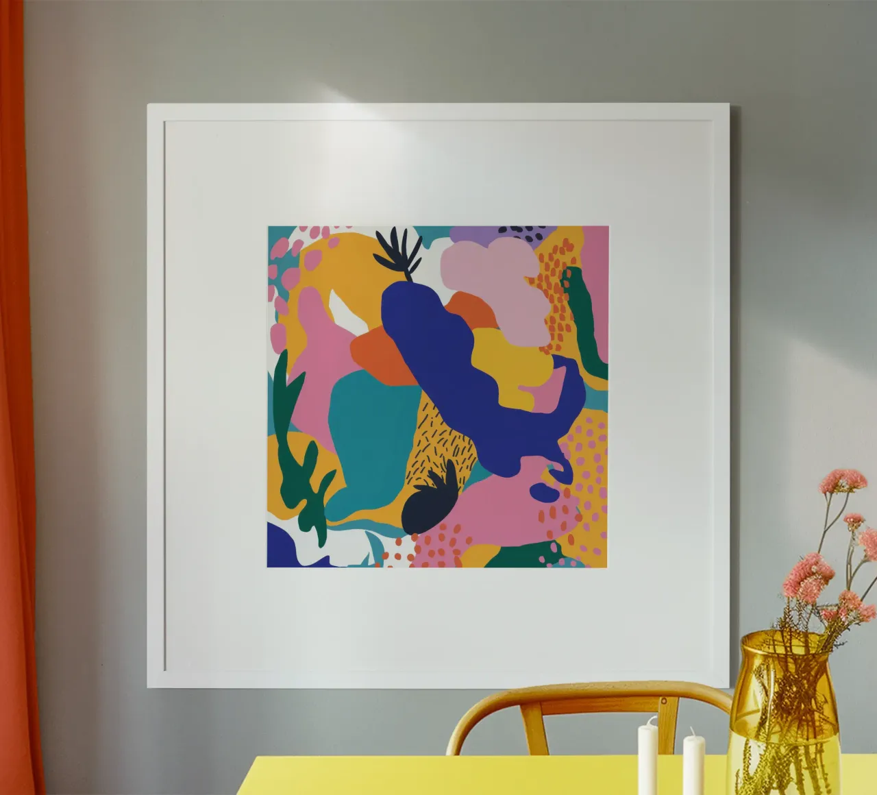 Forme umane cromatiche poster da Frosh Pallete