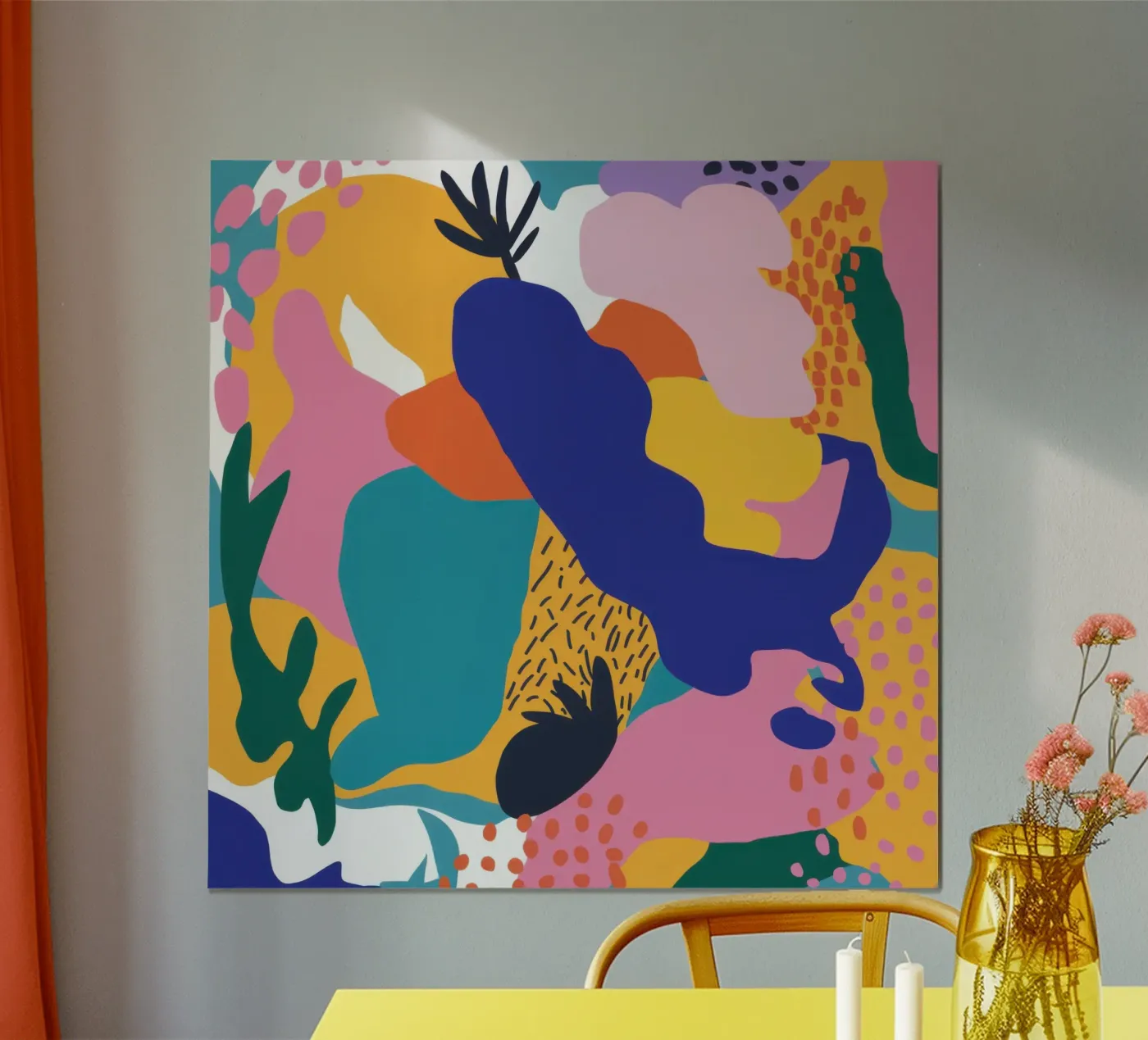 Formes humaines chromatiques poster de Frosh Pallete