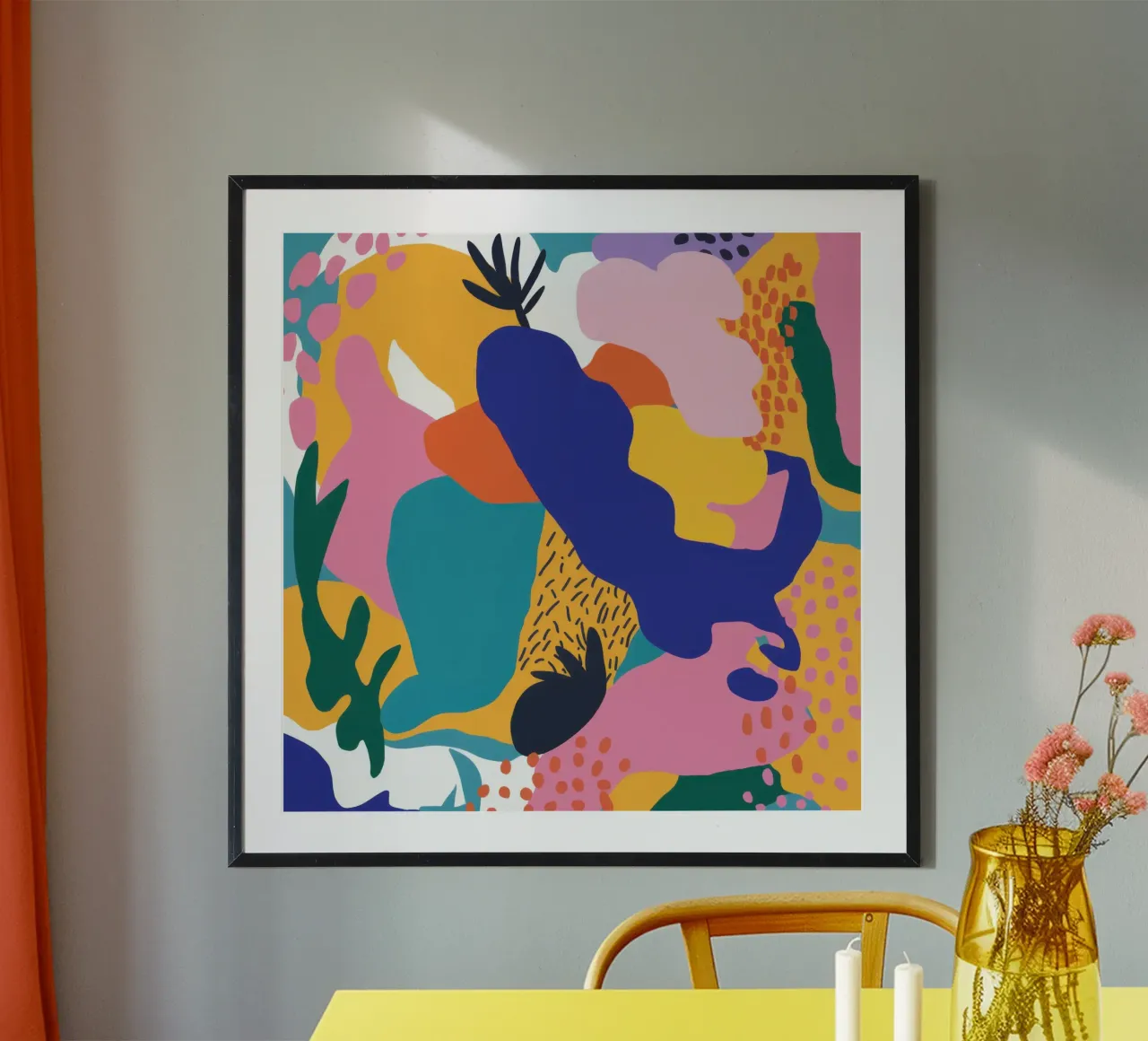 Forme umane cromatiche poster da Frosh Pallete