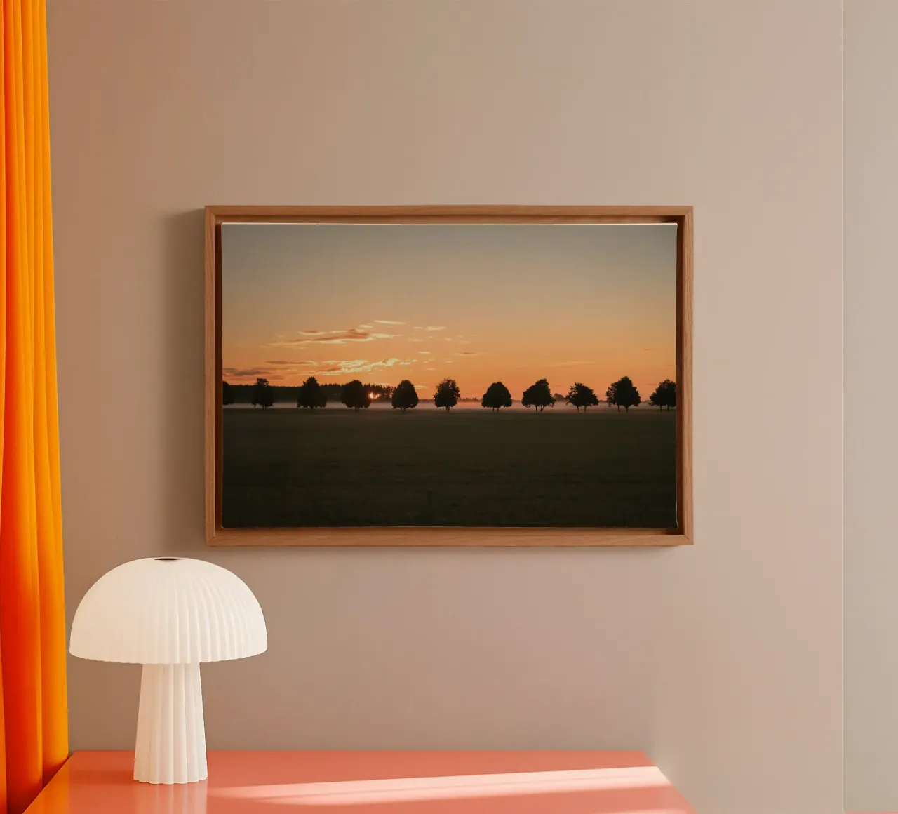 platteland rustig canvas van animal story home