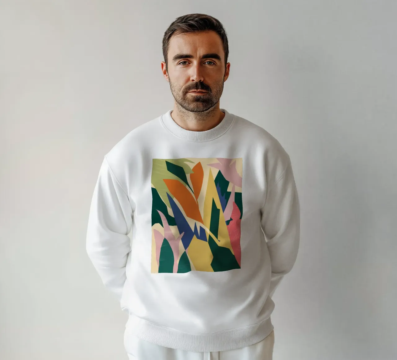 Forme botaniche in grassetto felpa da Solar Paint