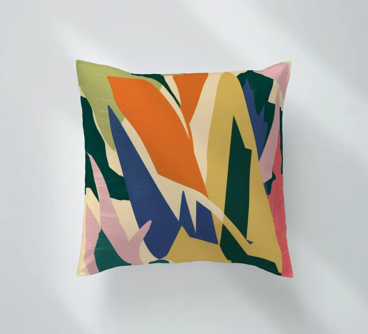 Forme botaniche in grassetto cuscino da Solar Paint