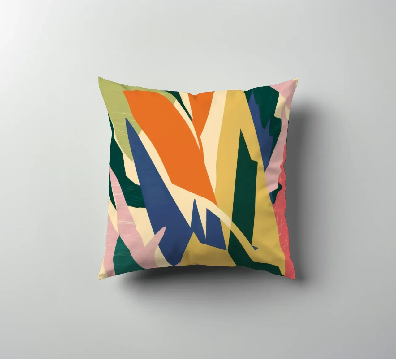 Forme botaniche in grassetto cuscino da Solar Paint