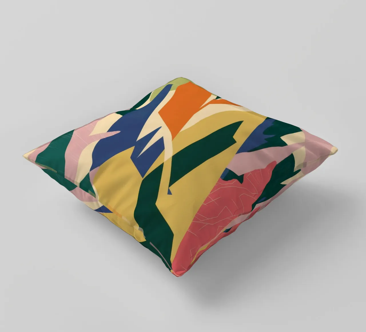 Forme botaniche in grassetto cuscino da Solar Paint