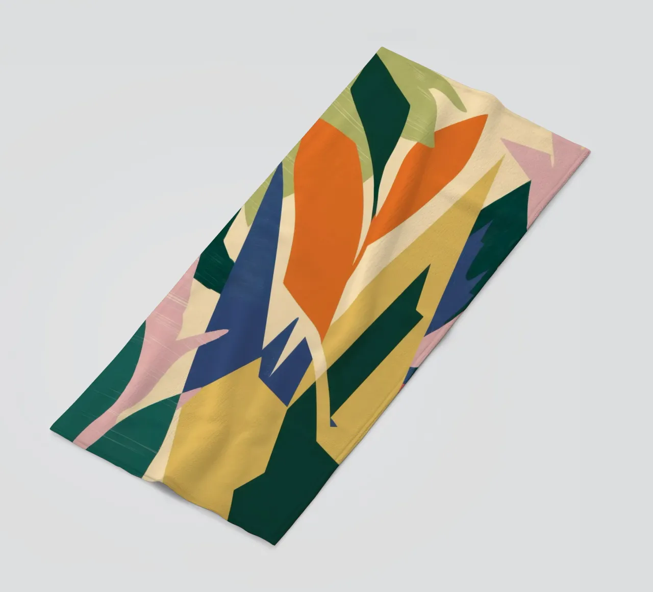 Forme botaniche in grassetto telo mare da Solar Paint