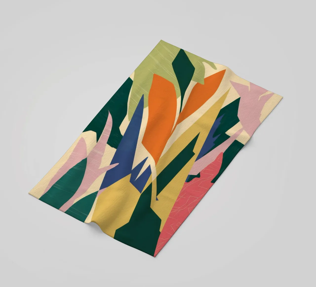 Bold Botanical Forms telo mare da Solar Paint