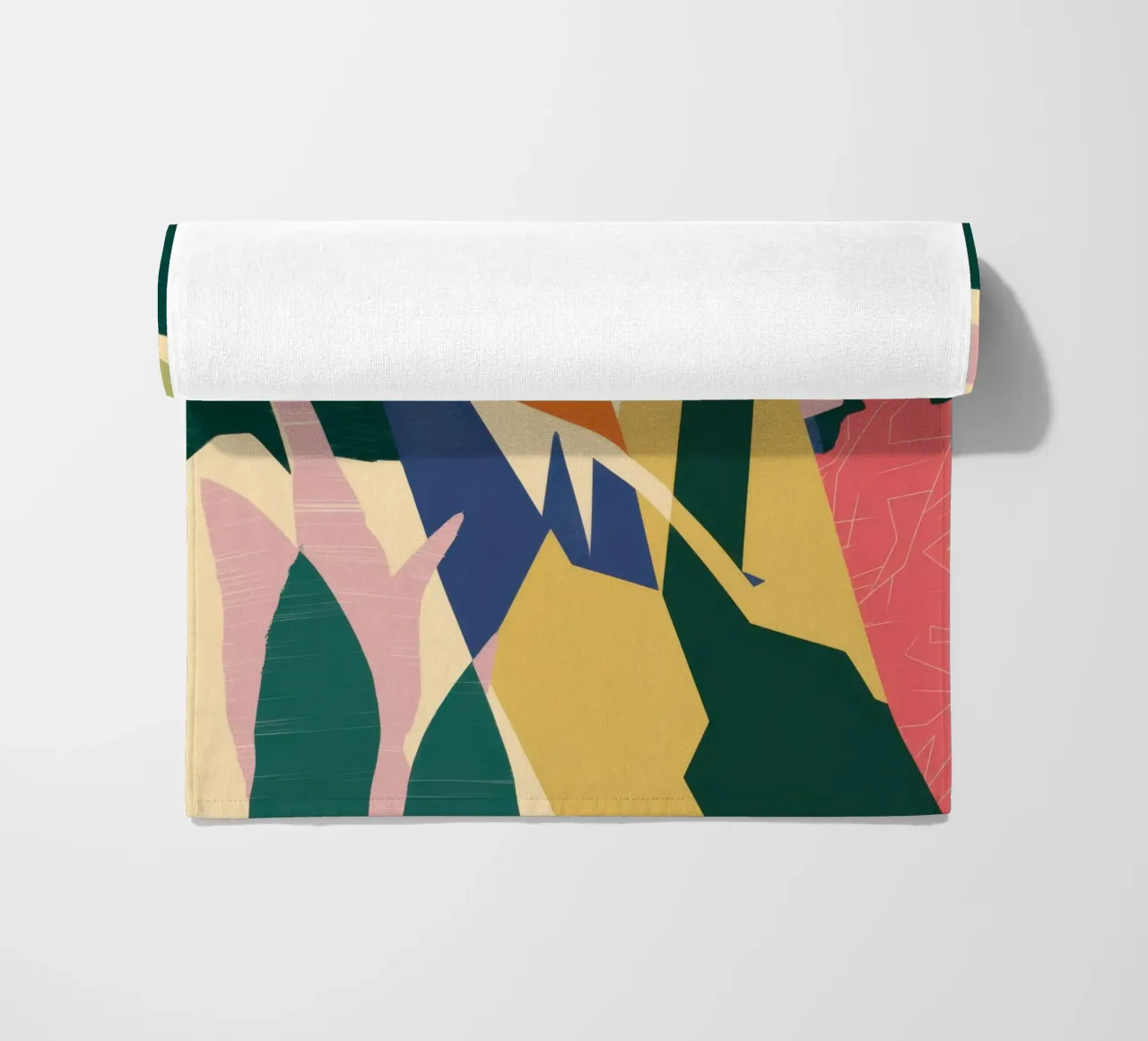 Bold Botanical Forms telo mare da Solar Paint