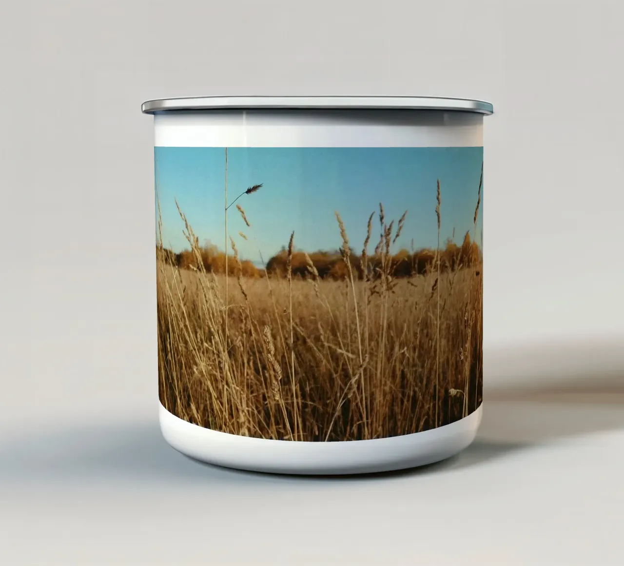 meadow horizon tazza in smalto da Horsire