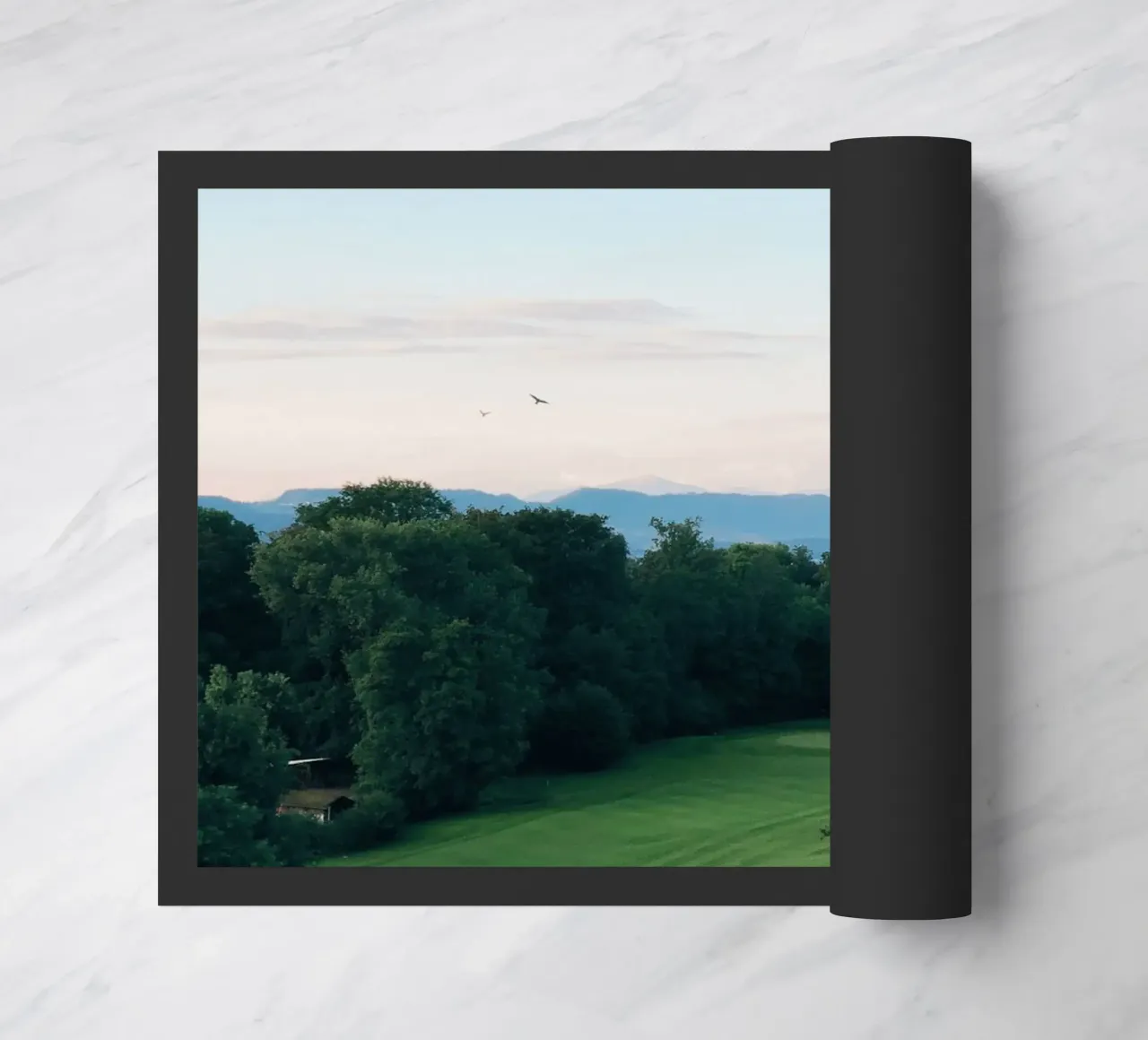 course layout golf landscape zerbino da Horsire