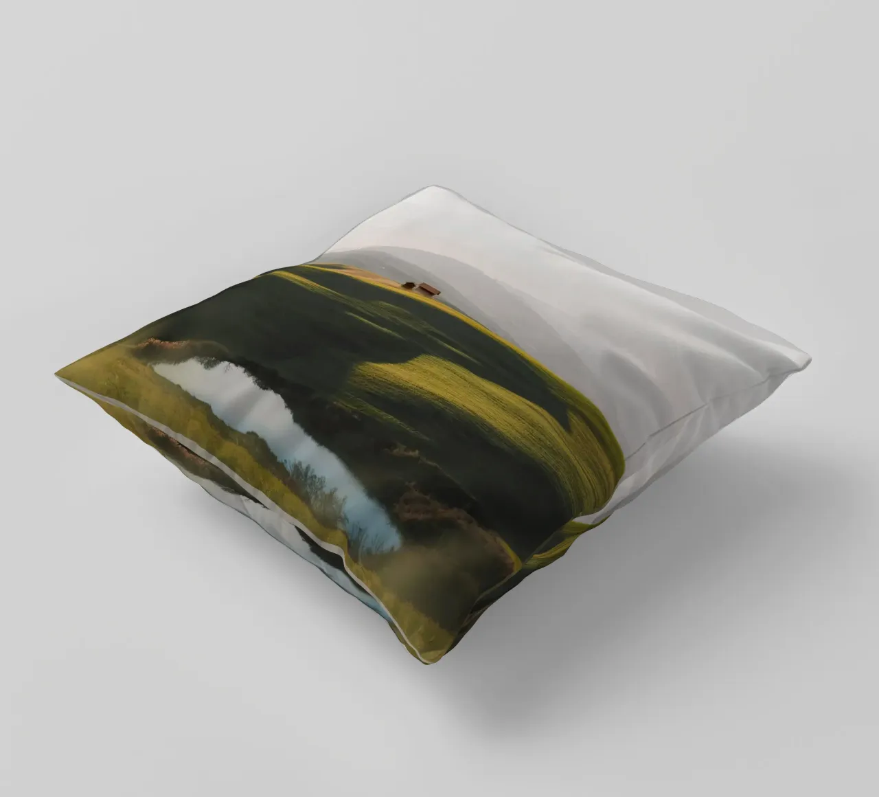 peaceful rural decorative cushion by animal story home