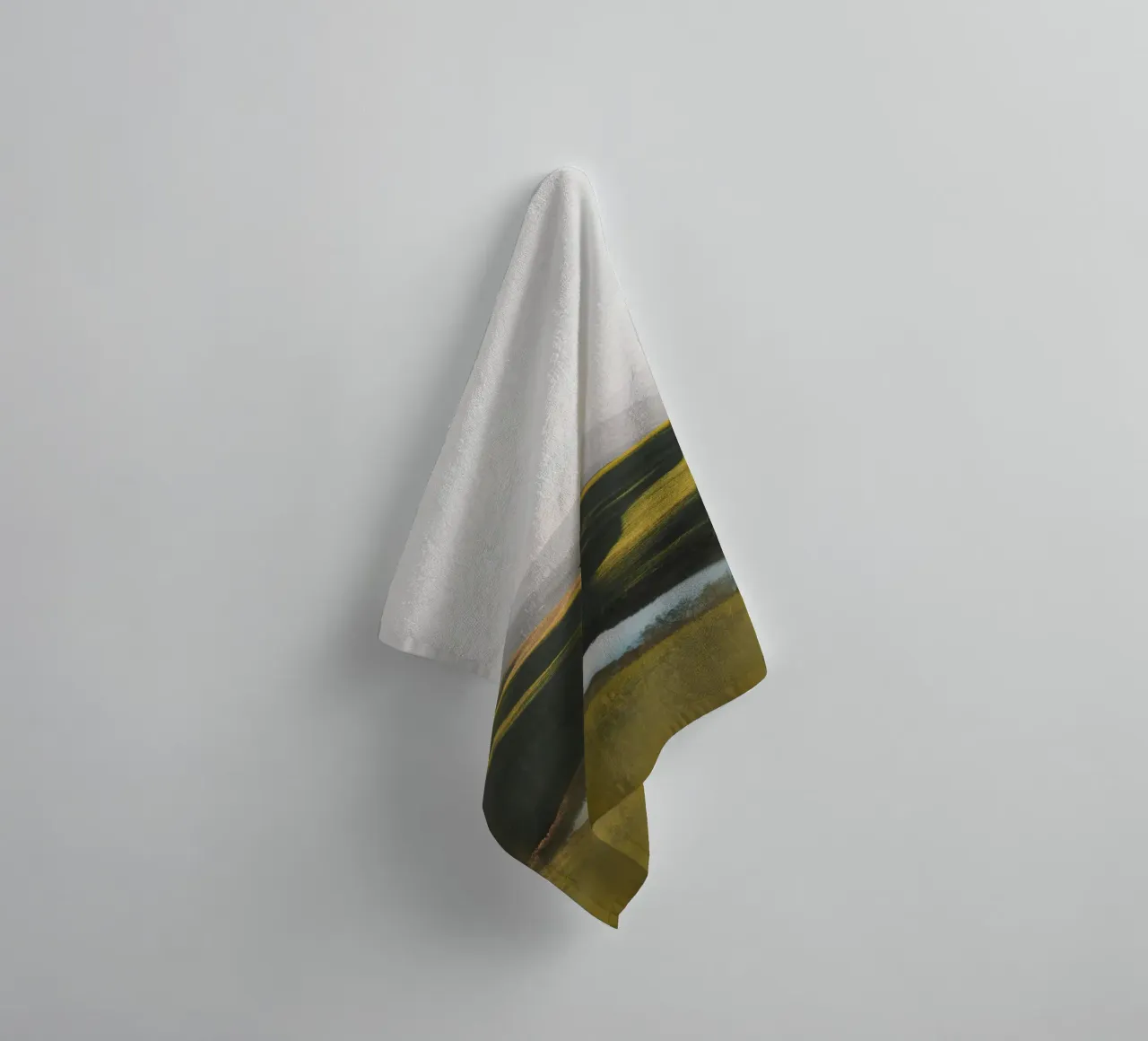 peaceful rural towel by animal story home