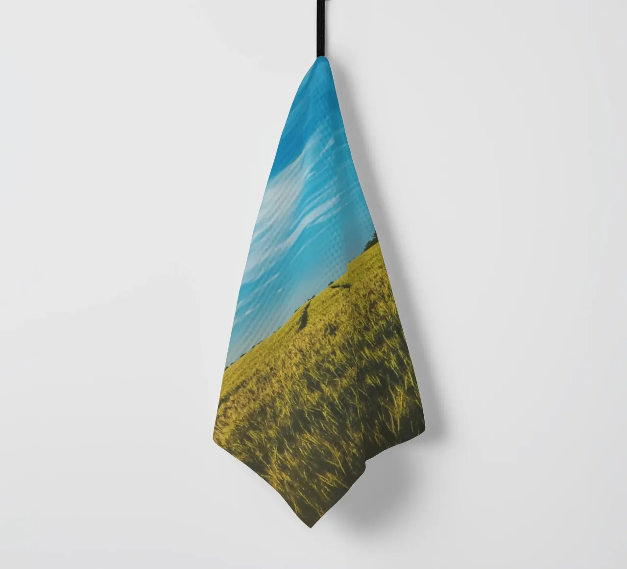 outdoors landscape tea towel by Horsire