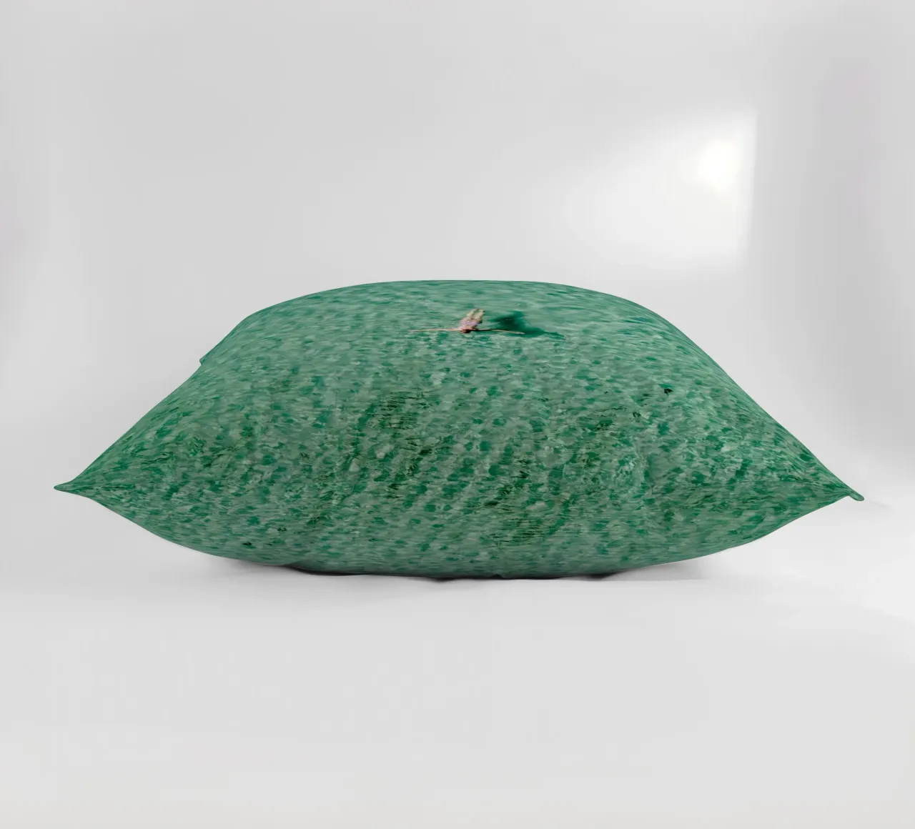 turquoise sunbathing cuscino da animal story home