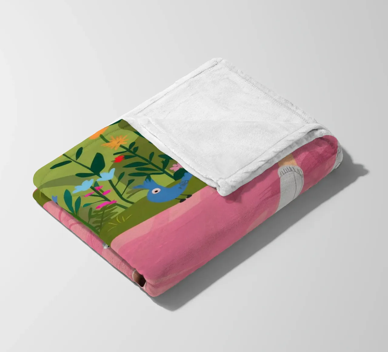 Picnic in un giardino sereno coperta in pile da Bring Haven