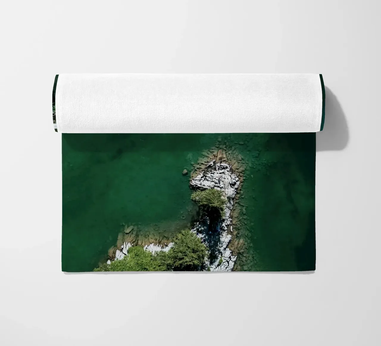greenery boat kayaking telo mare da cofa home