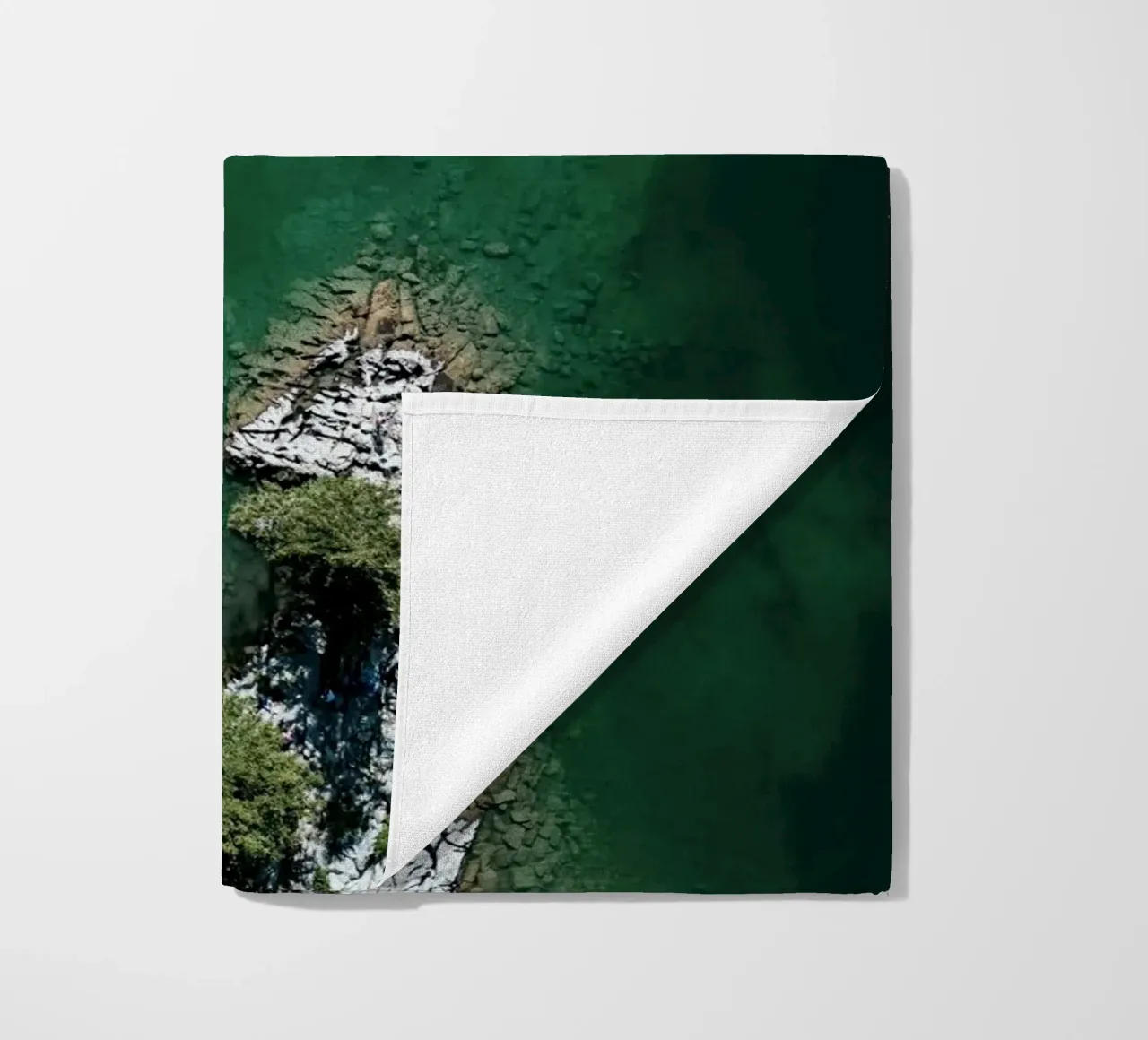 greenery boat kayaking telo mare da cofa home