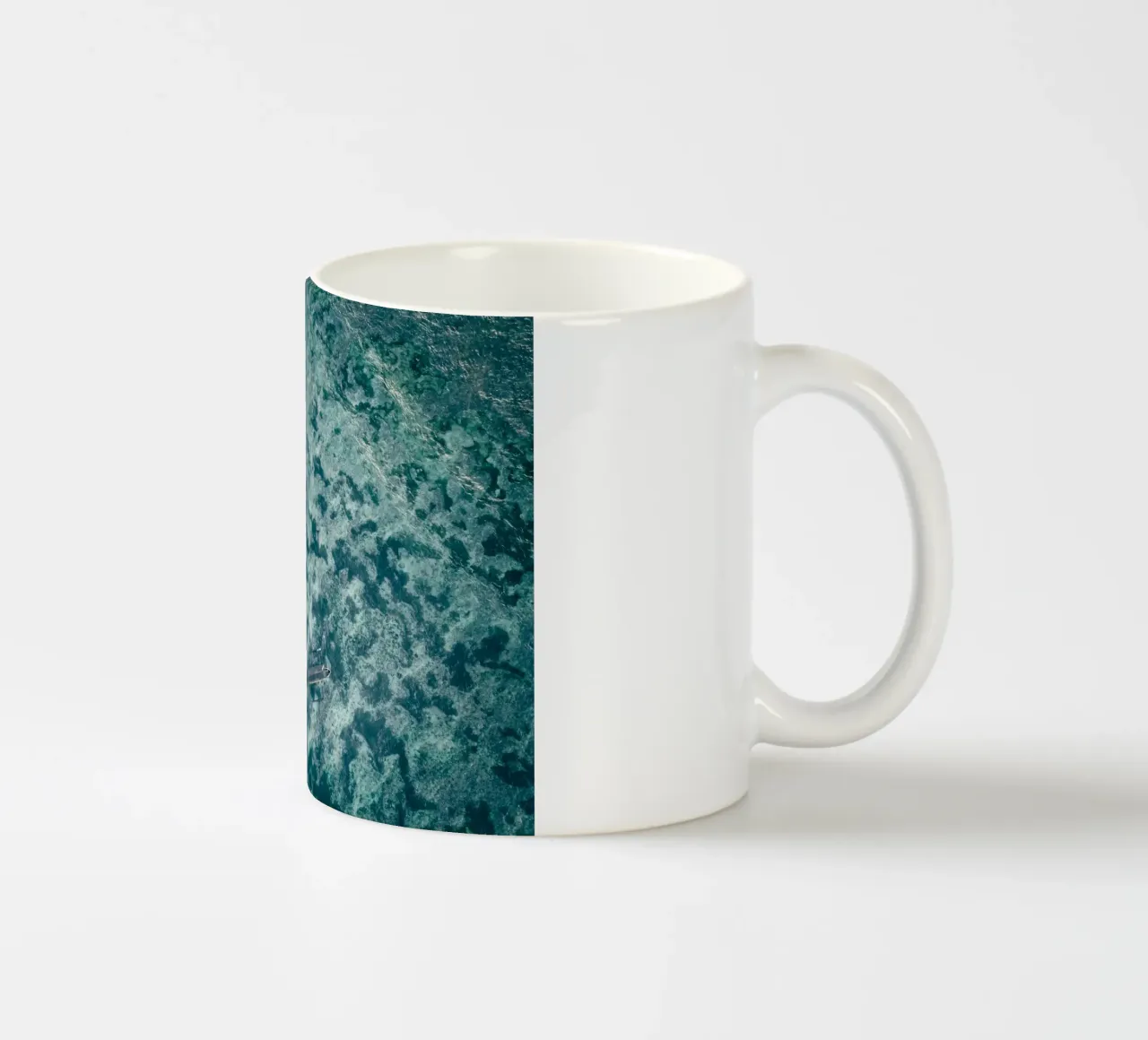 coastline marine tazza in ceramica da cofa home
