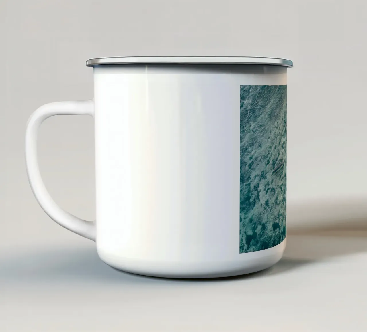 coastline marine tazza in smalto da cofa home