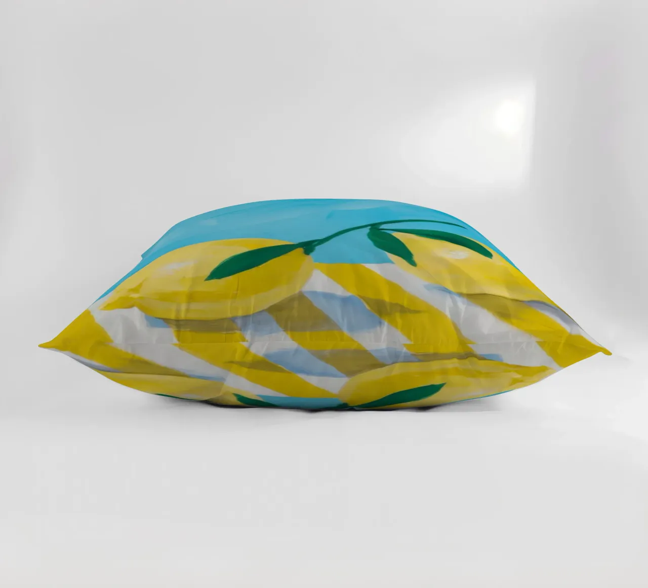 Limone chiaro pittorico cuscino da Frosh Pallete