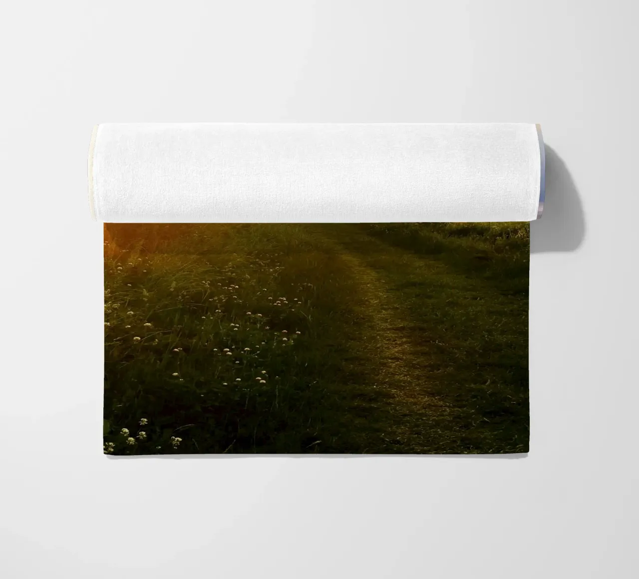 agriculture countryside beach towel by cofa home
