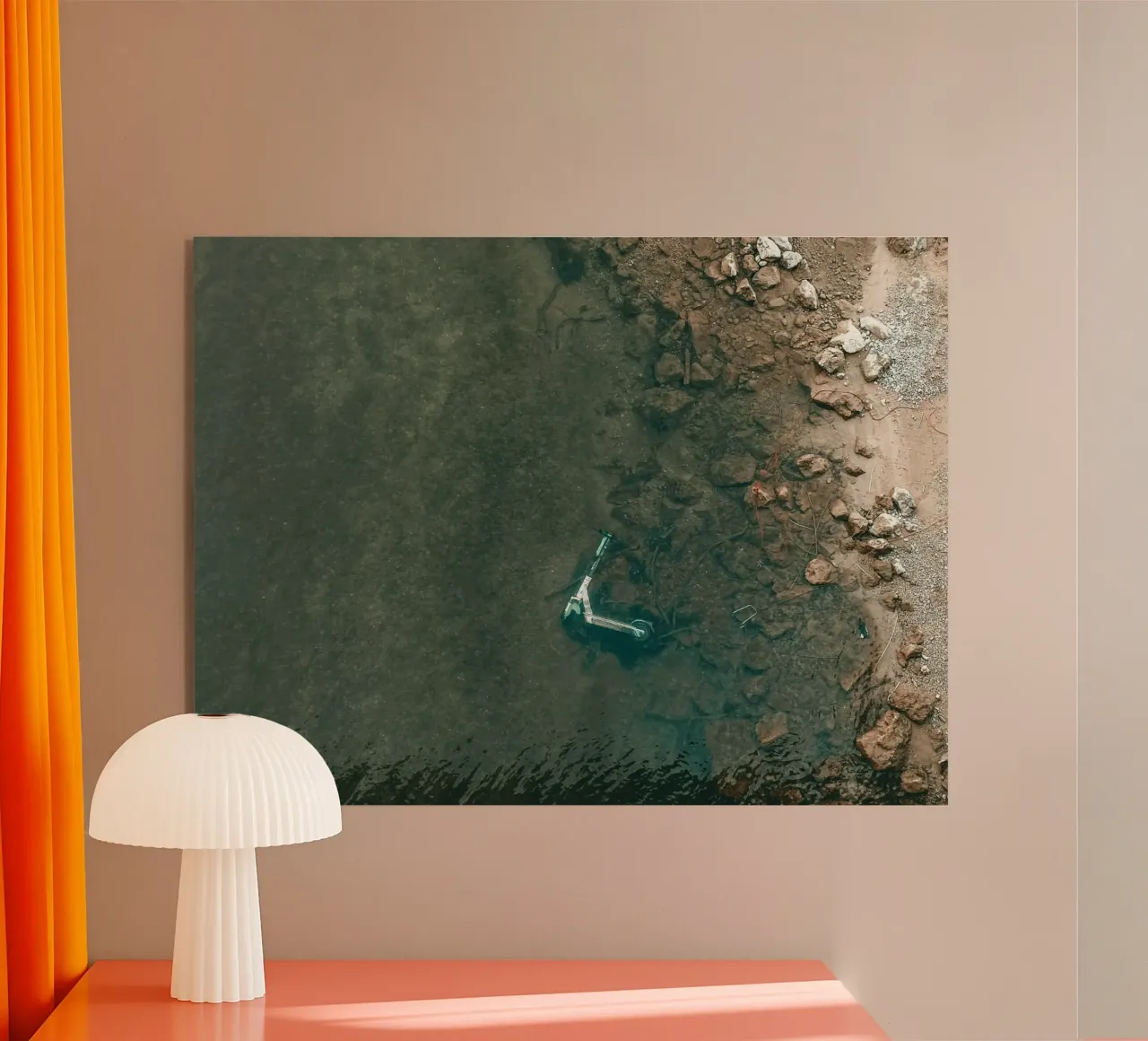 submerged rocky plexiglass da cofa home