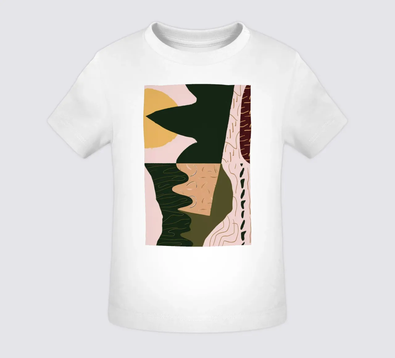 Riflesso astratto del fiume maglietta neonato da Frosh Pallete
