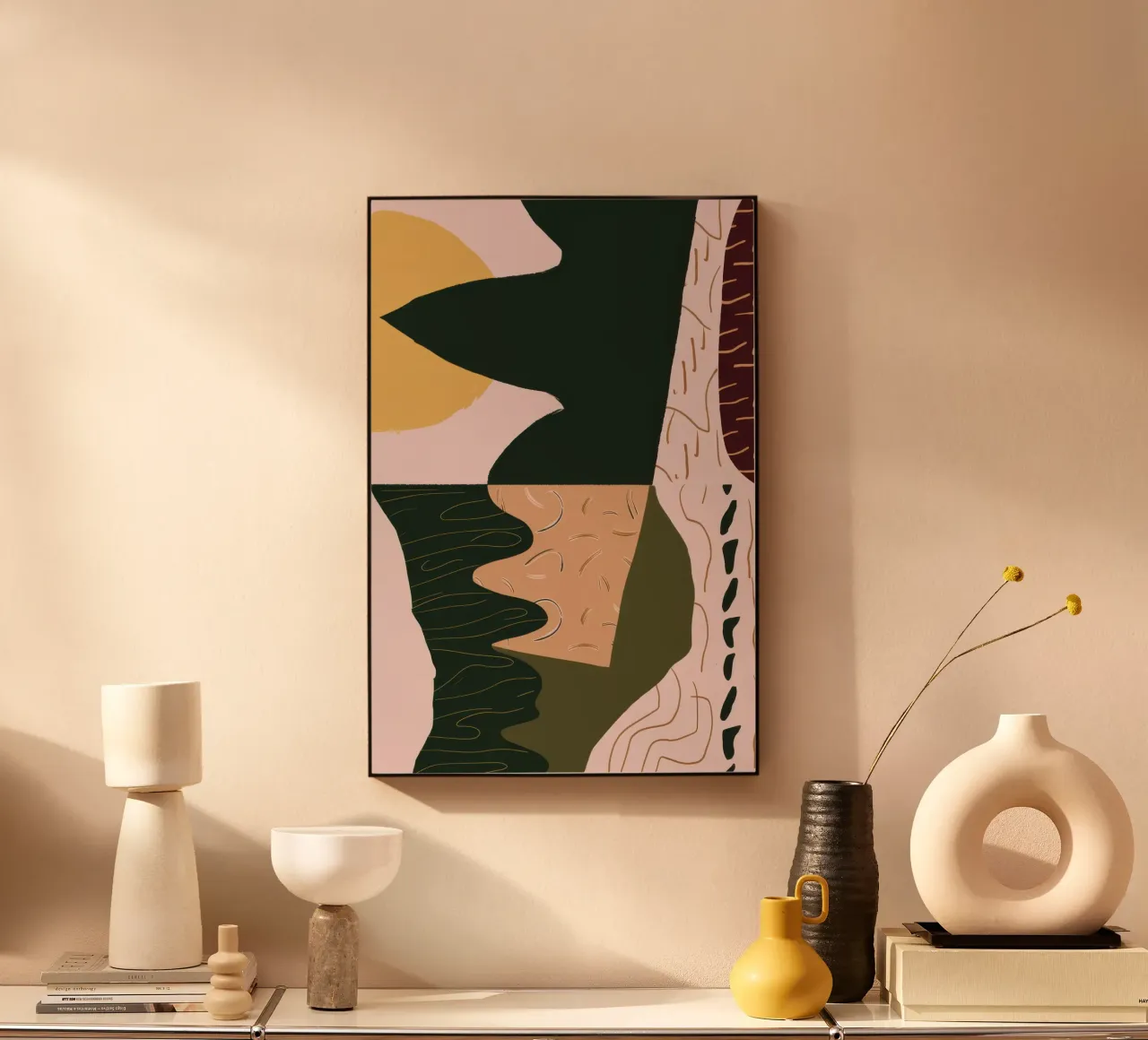 Abstract River Reflection plexiglass da Frosh Pallete